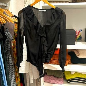 Abercrombie and Fitch black body suit